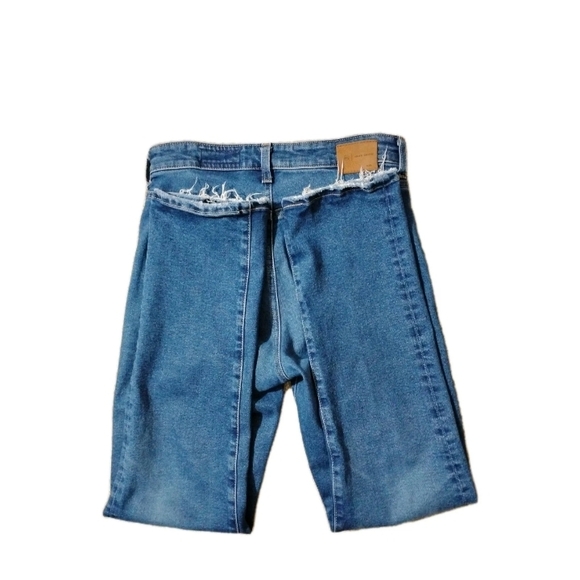 AG Adriano Goldschmied Jeans Womens 27 Blue Saige High Rise Straight - Picture 7 of 12